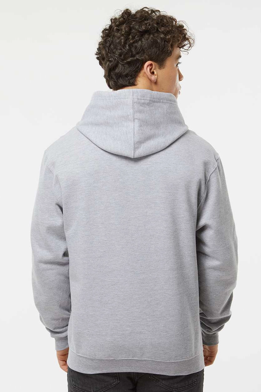Tultex Mens Fleece Hooded Sweatshirt Hoodie w/ Pouch Pocket - Heather Grey