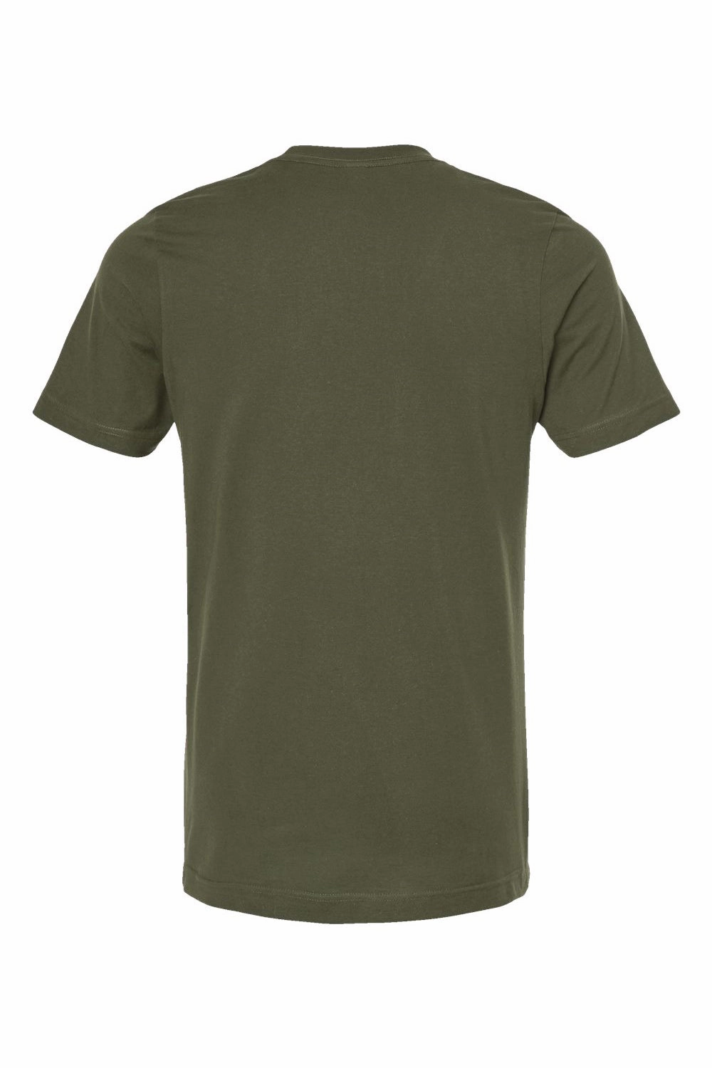 Tultex Mens Premium Short Sleeve Crewneck T-Shirt - Olive Green - Closeout
