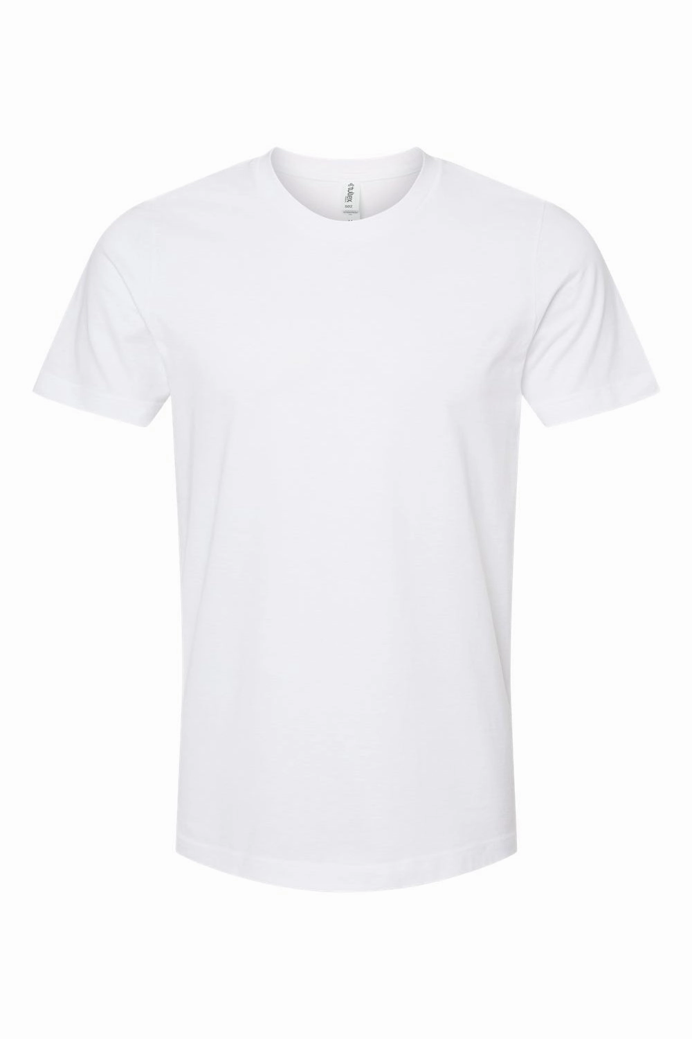 Tultex Mens Premium Short Sleeve Crewneck T-Shirt - White - Closeout
