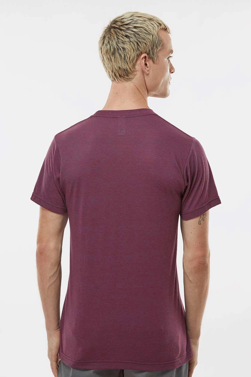 Tultex Mens Short Sleeve Crewneck T-Shirt - Berry