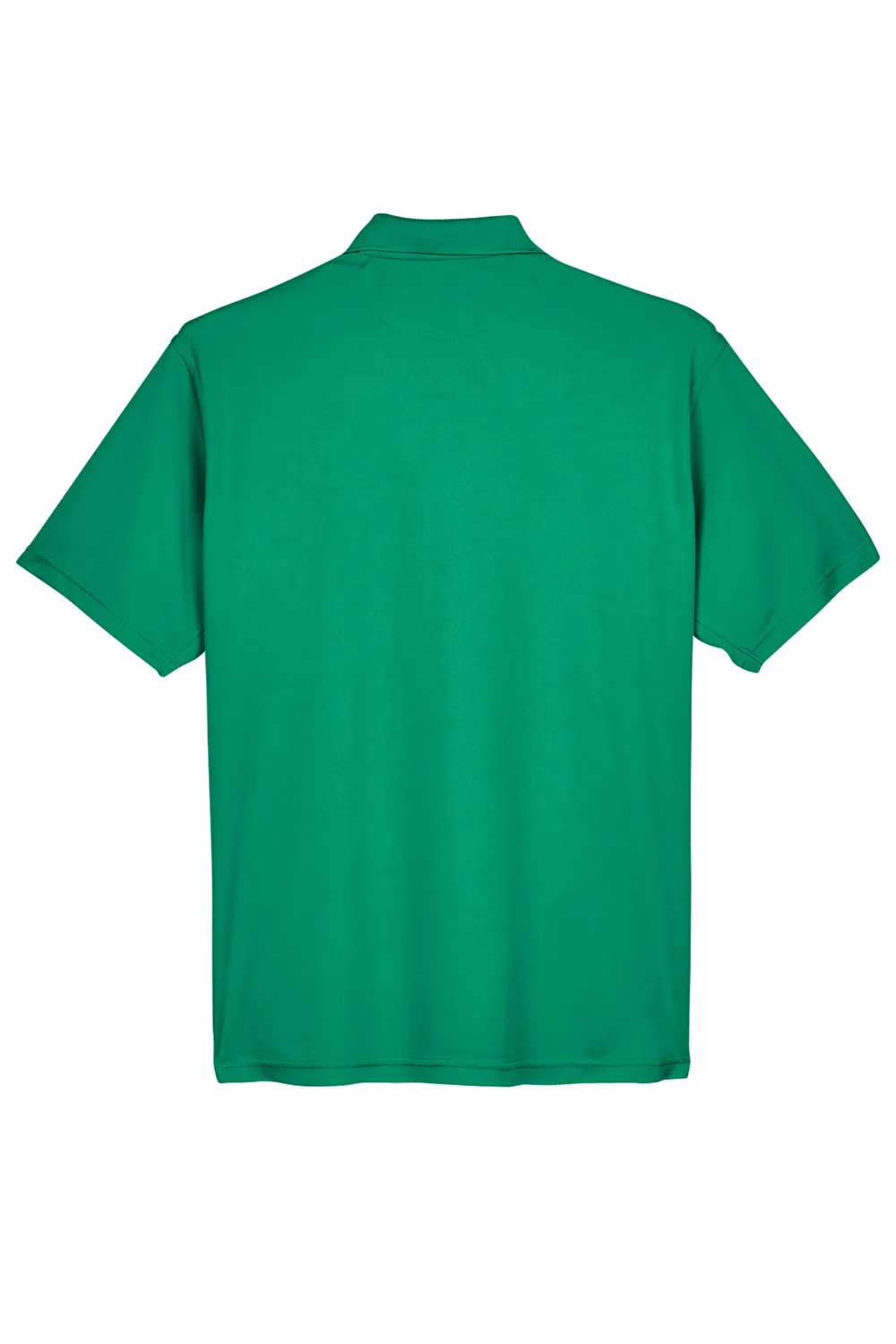 UltraClub Mens Cool & Dry Moisture Wicking Short Sleeve Polo Shirt - Kelly Green