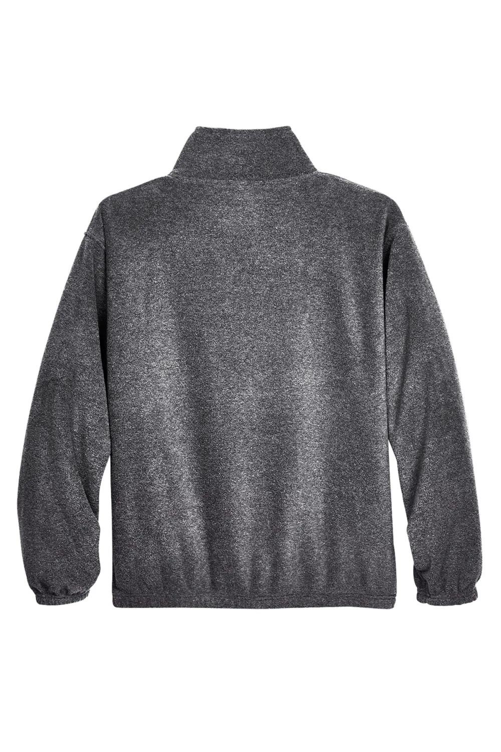 UltraClub Mens Iceberg Pill Resistant Fleece Full Zip Jacket - Charcoal Grey