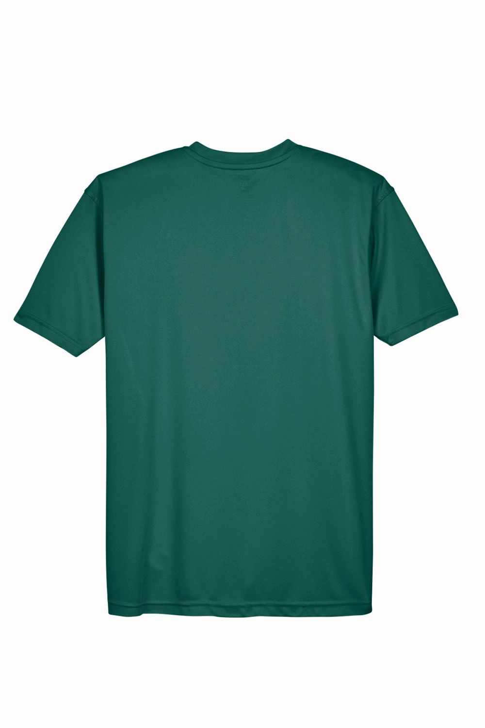 UltraClub Mens Cool & Dry Performance Moisture Wicking Short Sleeve Crewneck T-Shirt - Forest Green