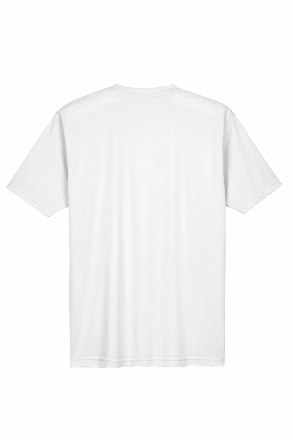 UltraClub Mens Cool & Dry Performance Moisture Wicking Short Sleeve Crewneck T-Shirt - White