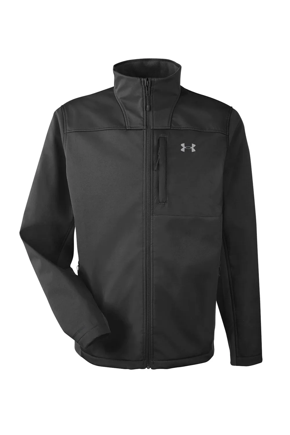 Under Armour Mens ColdGear Infrared Shield 2.0 Windproof & Waterproof Full Zip Jacket - Black