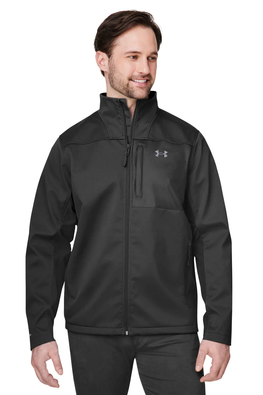 Under Armour Mens ColdGear Infrared Shield 2.0 Windproof & Waterproof Full Zip Jacket - Black