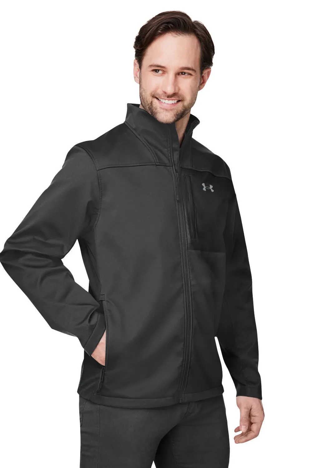 Under Armour Mens ColdGear Infrared Shield 2.0 Windproof & Waterproof Full Zip Jacket - Black