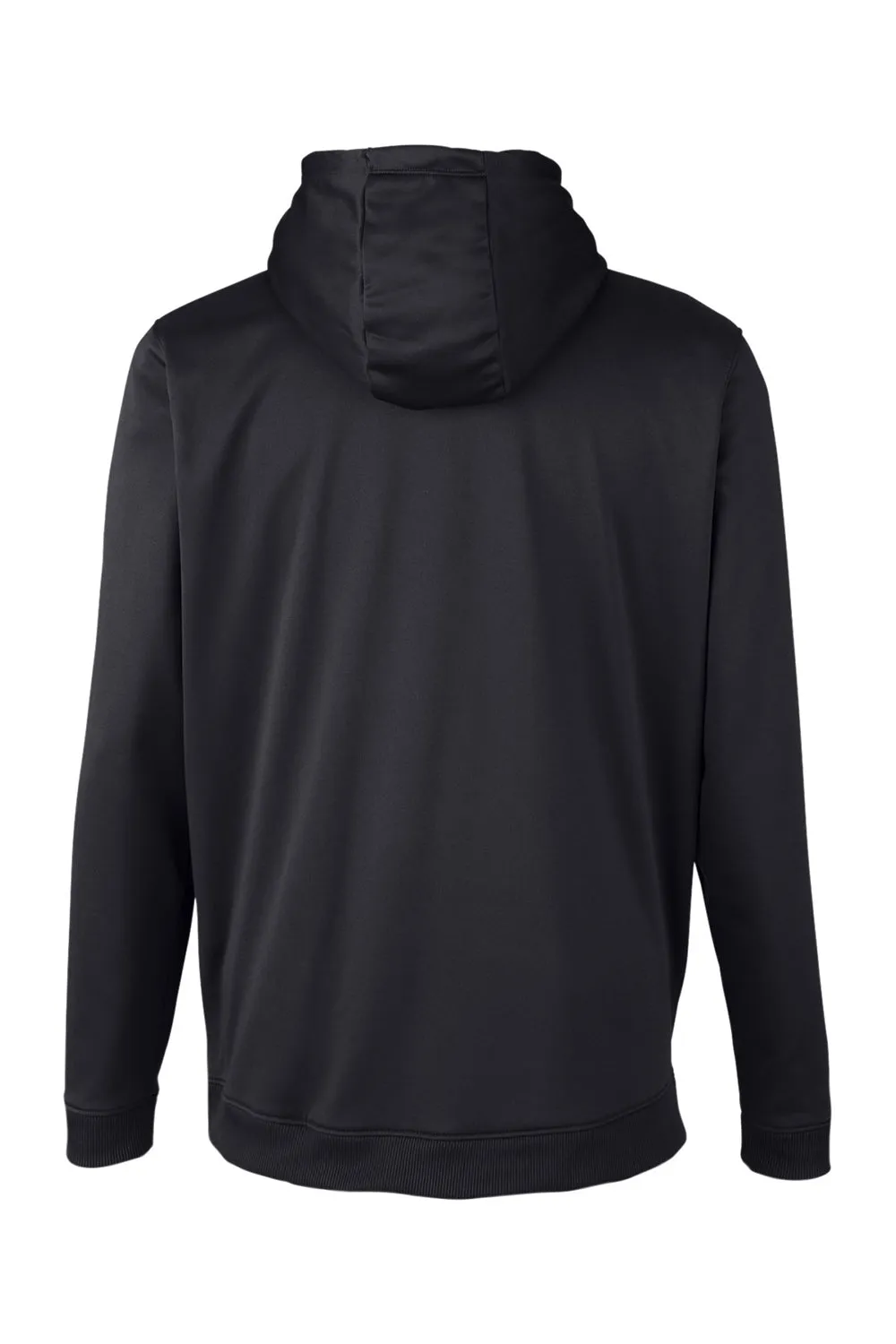 Under Armour Mens Storm Armourfleece Water Resistant Hooded Sweatshirt Hoodie w/ Pouch Pocket - Black