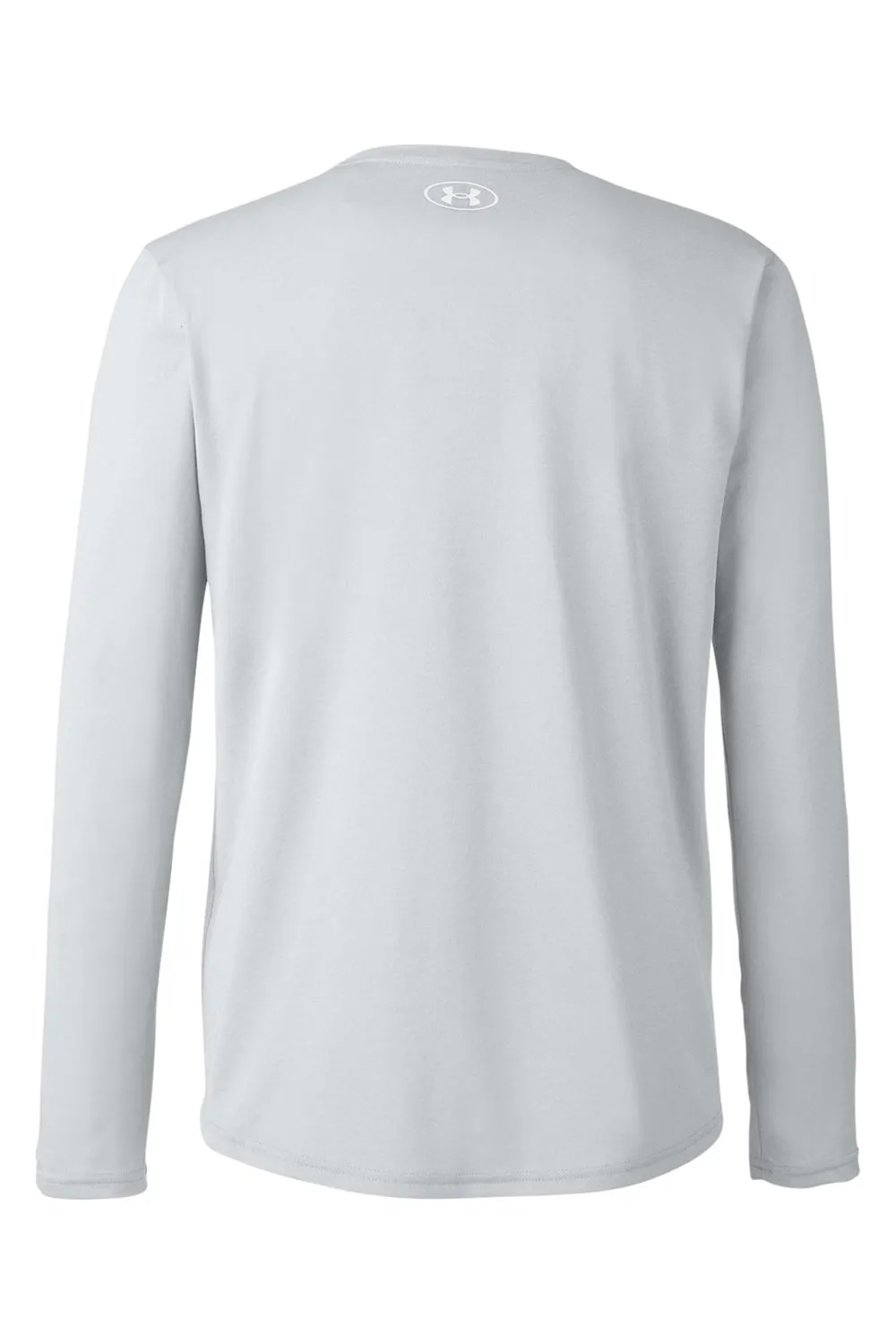 Under Armour Mens Team Tech Moisture Wicking Long Sleeve Crewneck T-Shirt - Mod Grey