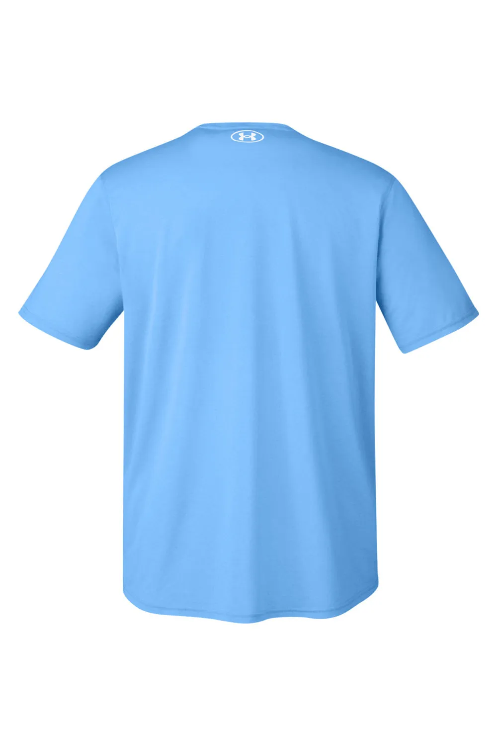 Under Armour Mens Team Tech Moisture Wicking Short Sleeve Crewneck T-Shirt - Carolina Blue