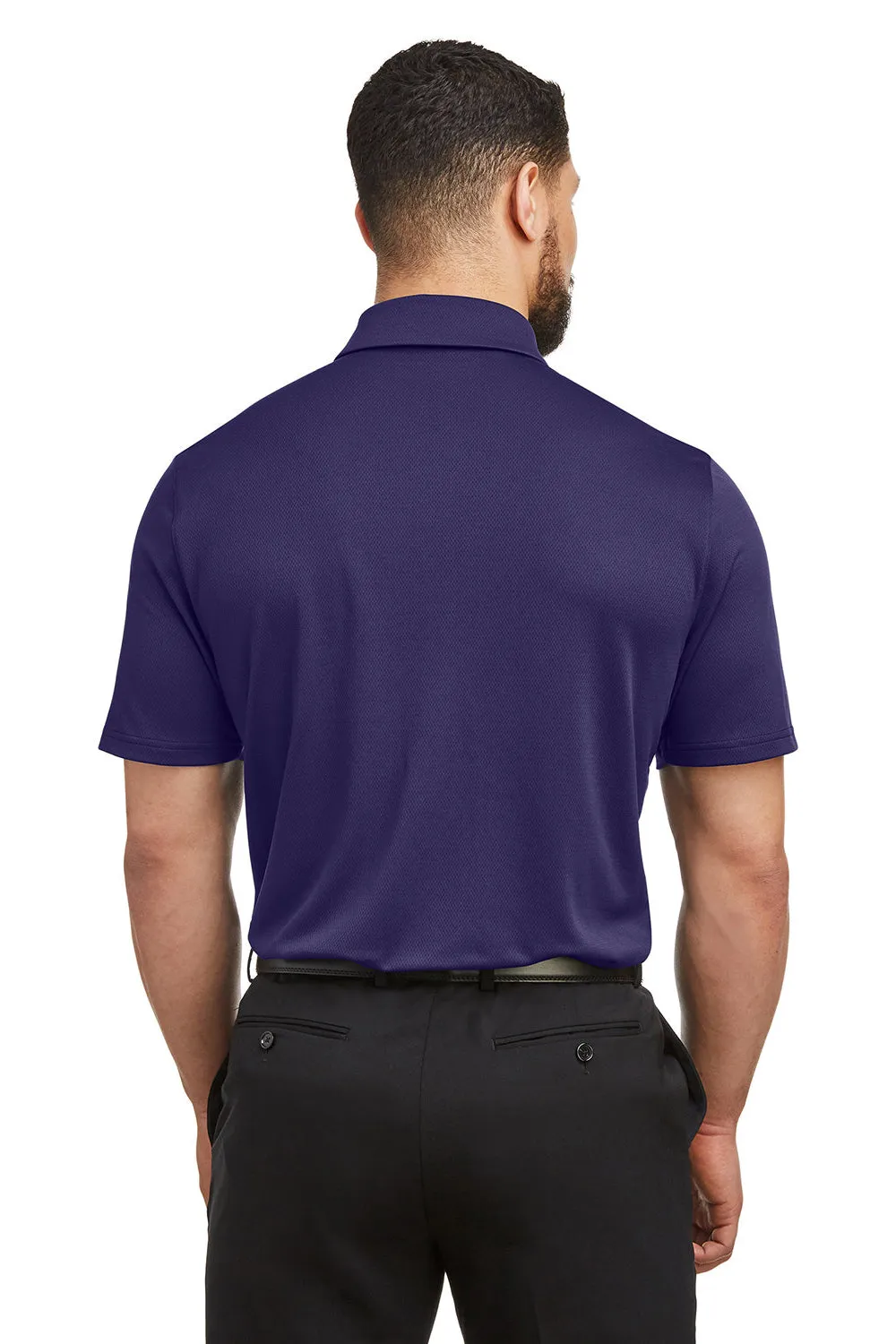 Under Armour Mens Tech Moisture Wicking Short Sleeve Polo Shirt - Purple