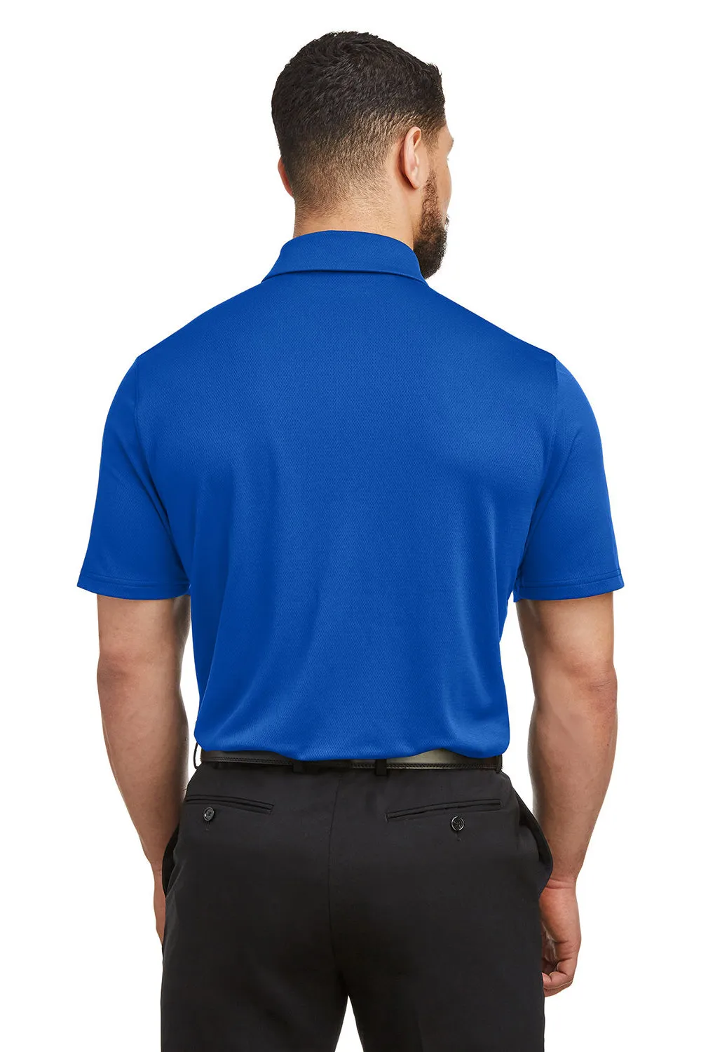 Under Armour Mens Tech Moisture Wicking Short Sleeve Polo Shirt - Royal Blue