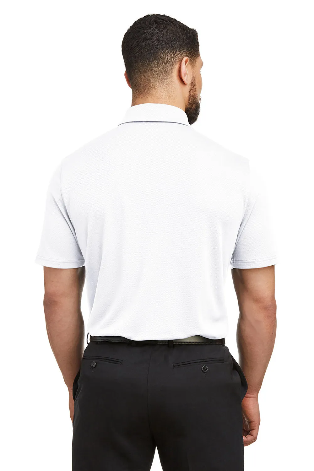 Under Armour Mens Tech Moisture Wicking Short Sleeve Polo Shirt - White