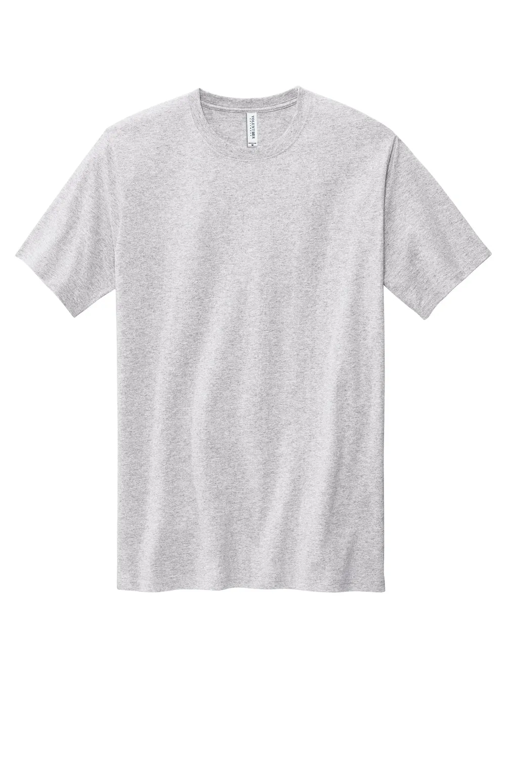 Volunteer Knitwear Mens USA Made Chore Short Sleeve Crewneck T-Shirt - Heather Grey
