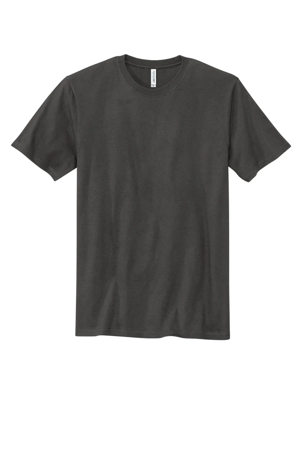 Volunteer Knitwear Mens USA Made Chore Short Sleeve Crewneck T-Shirt - Steel Grey