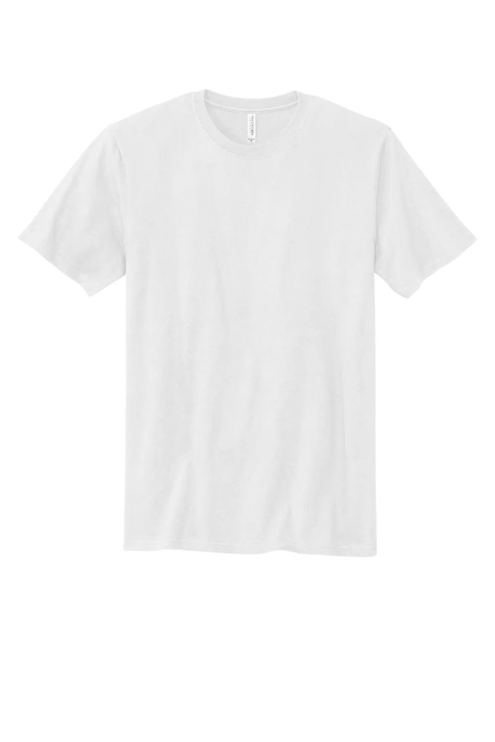 Volunteer Knitwear Mens USA Made Chore Short Sleeve Crewneck T-Shirt - White