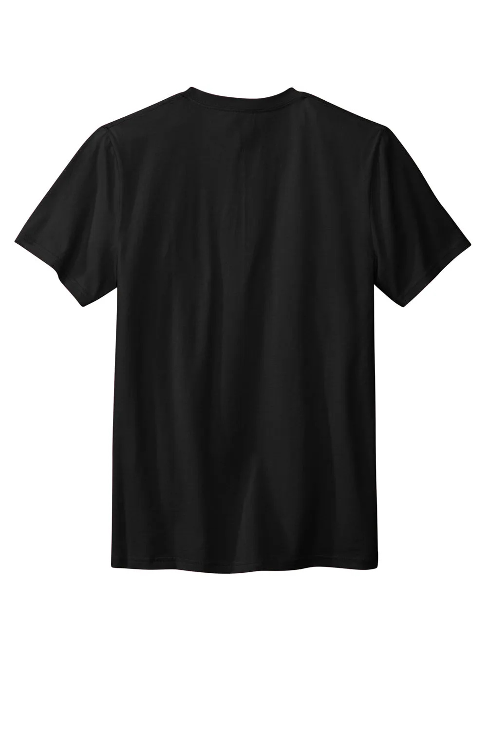 Volunteer Knitwear Mens USA Made Daily Short Sleeve Crewneck T-Shirt - Deep Black