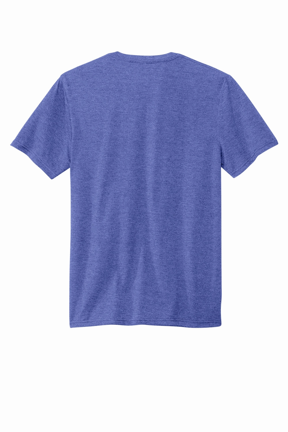 Volunteer Knitwear Mens USA Made Short Sleeve Crewneck T-Shirt - Heather True Royal Blue