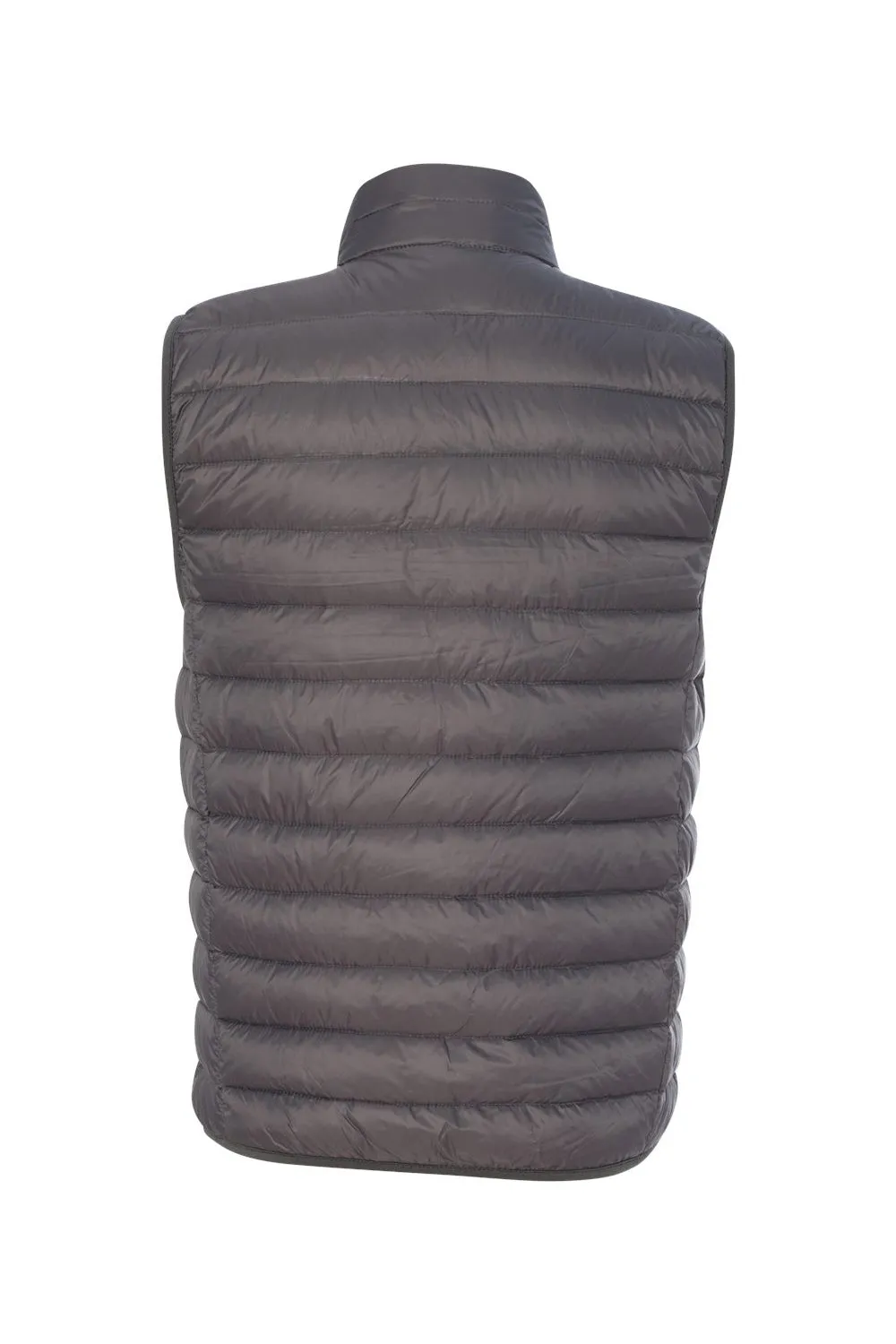 Weatherproof Mens 32 Degrees Packable Down Wind & Water Resistant Full Zip Vest - Dark Pewter Grey