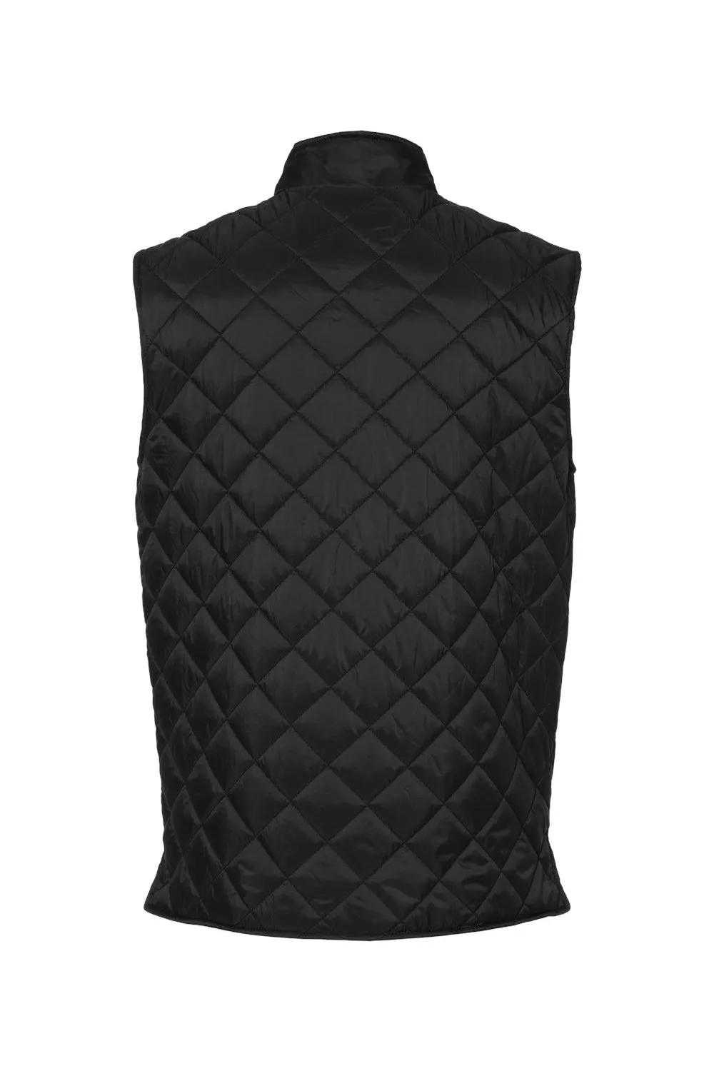 Weatherproof Mens Vintage Diamond Quilted Full Zip Vest - Black