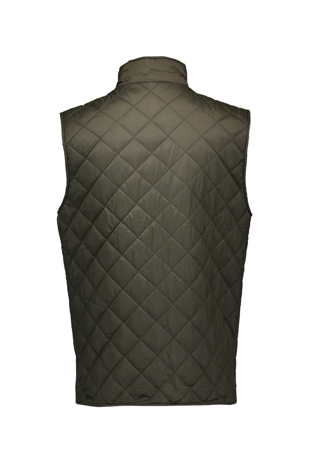 Weatherproof Mens Vintage Diamond Quilted Full Zip Vest - Rosin Green
